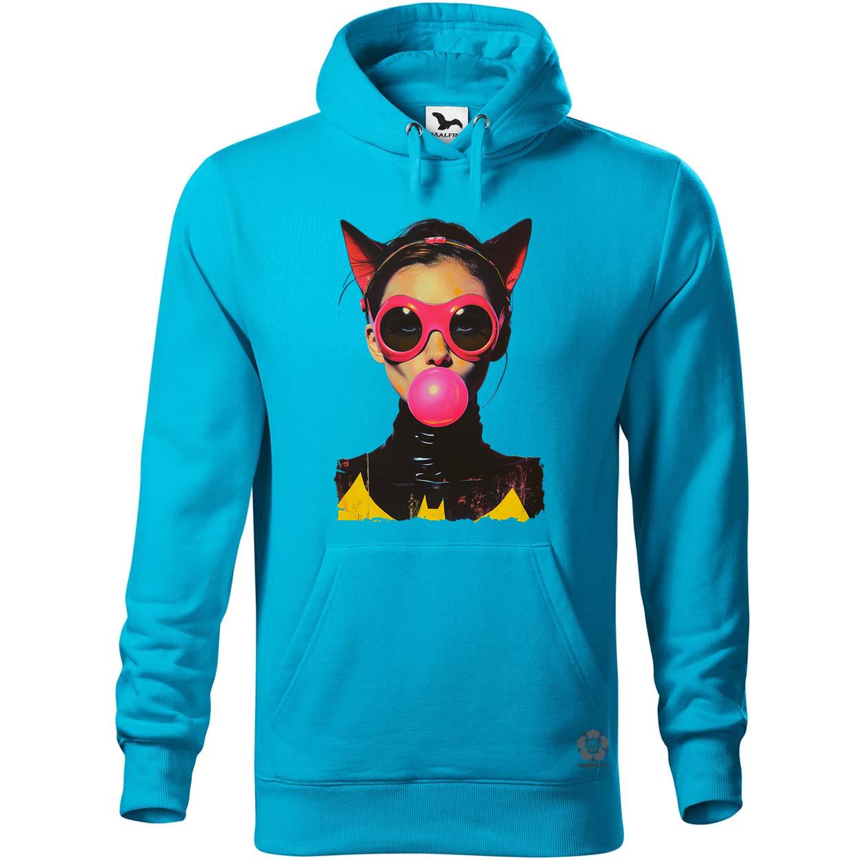 Popart macskanő v8 egyedi  pulóver 