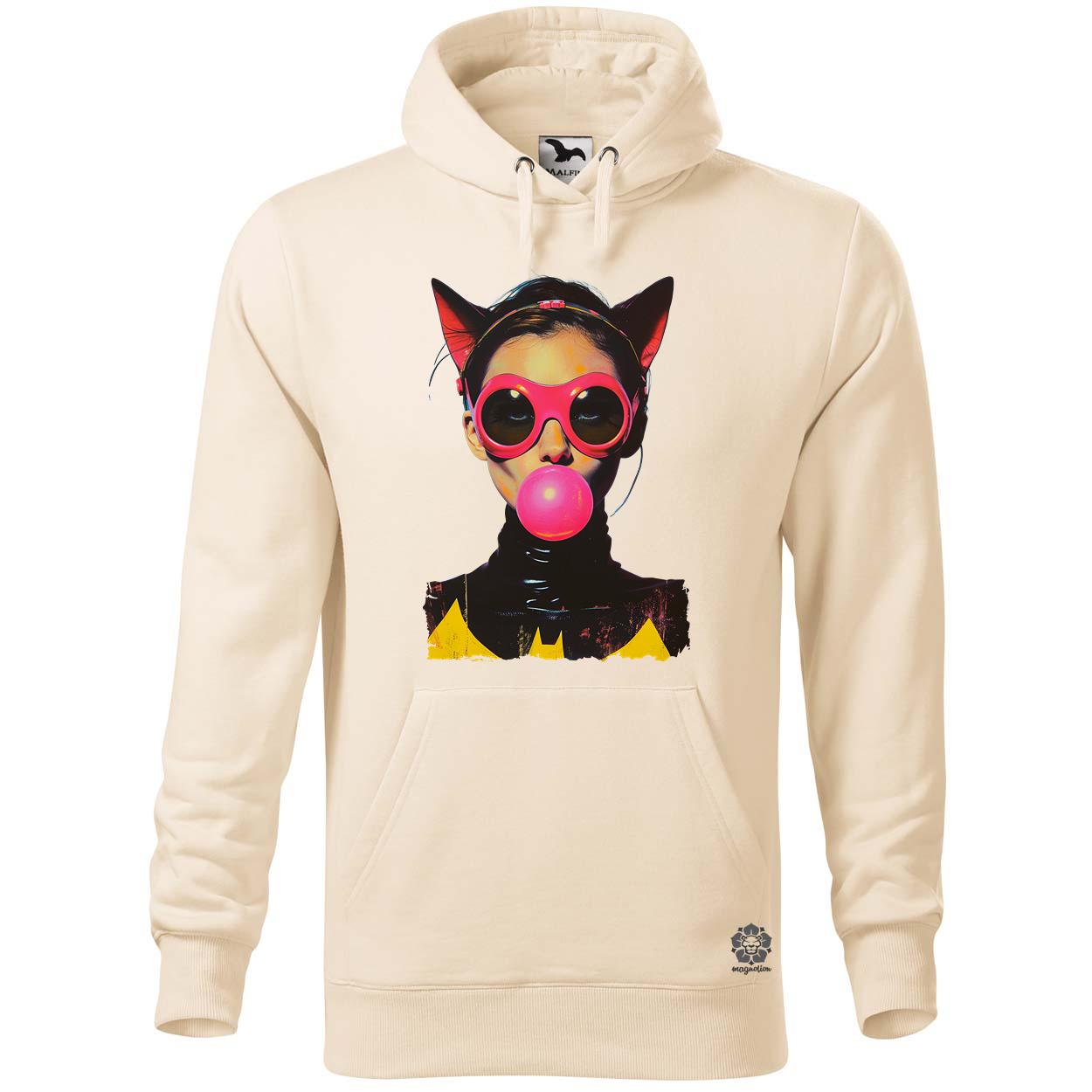 Popart macskanő v8 egyedi  pulóver 