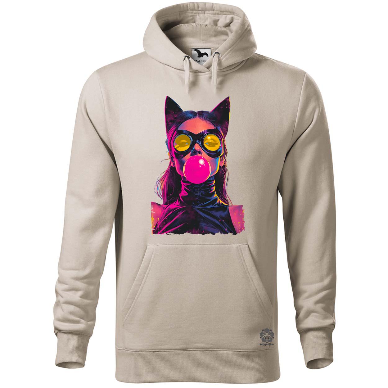 Popart macskanő v9 egyedi  pulóver 