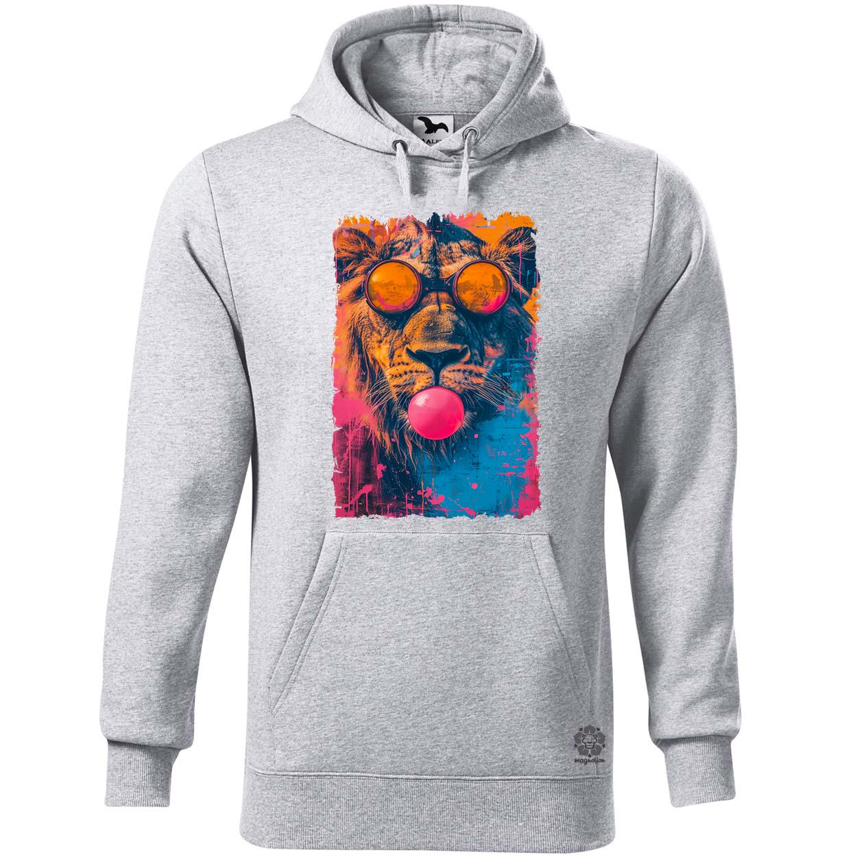 Popart oroszlán v1 egyedi  pulóver 