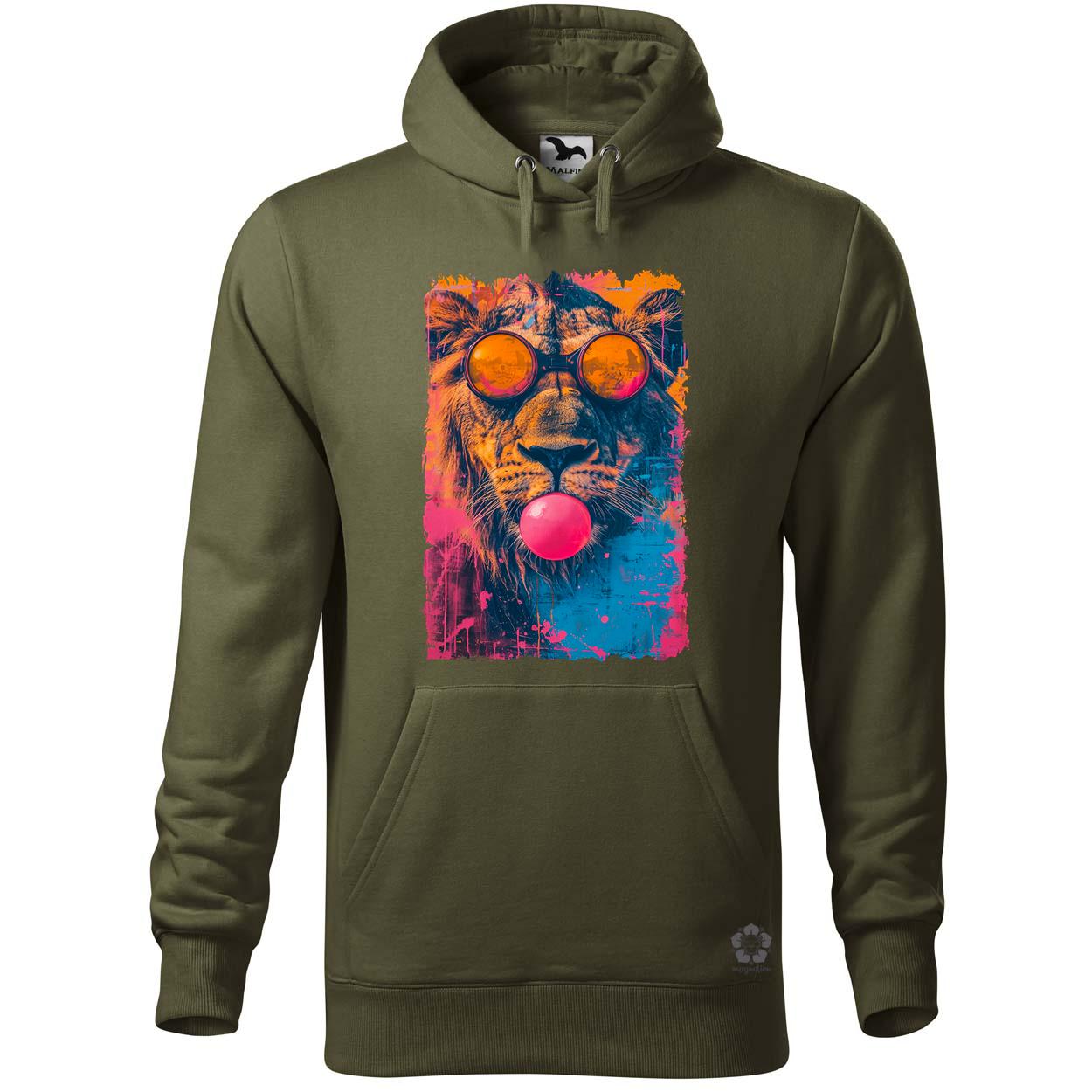 Popart oroszlán v1 egyedi  pulóver 