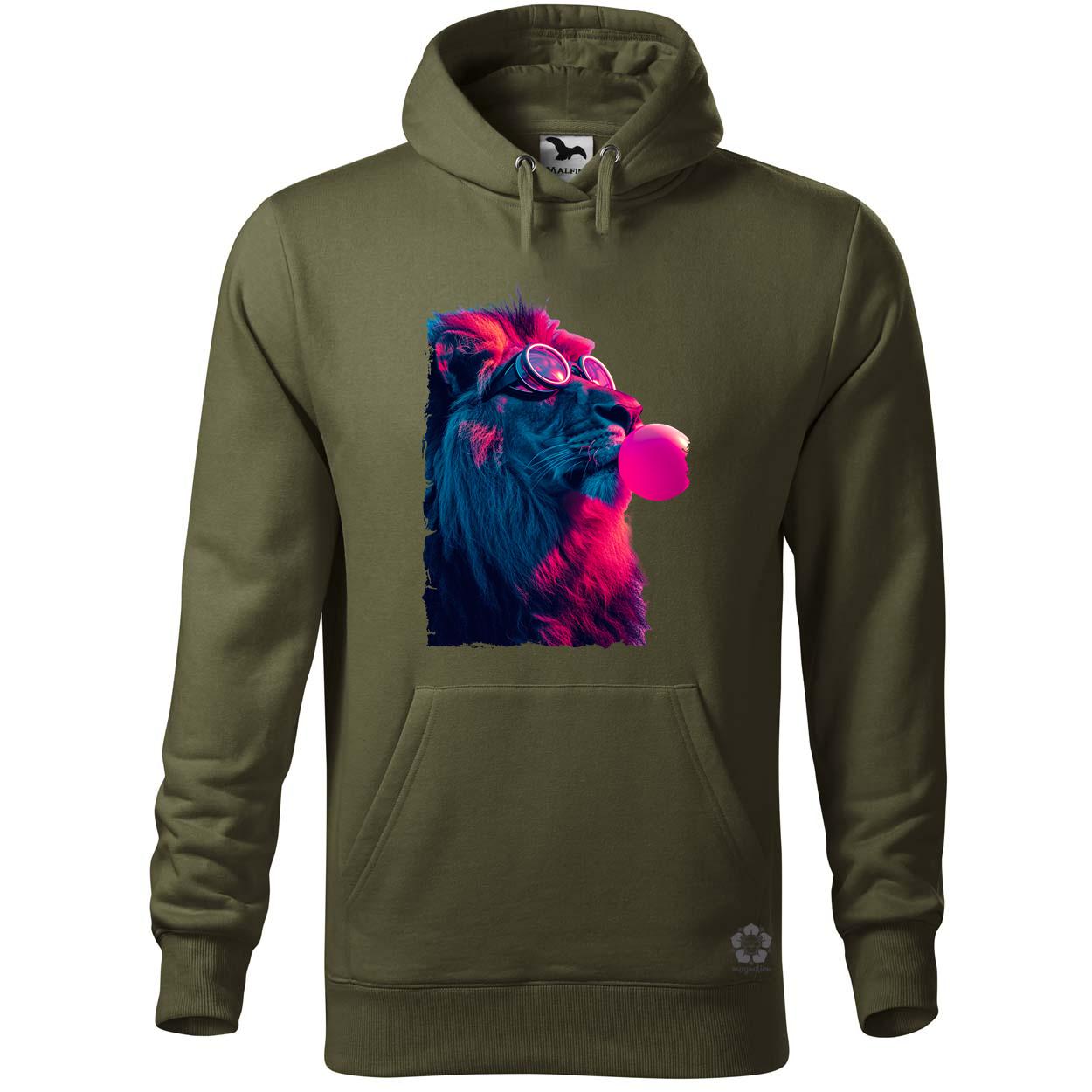 Popart oroszlán v3 egyedi  pulóver 