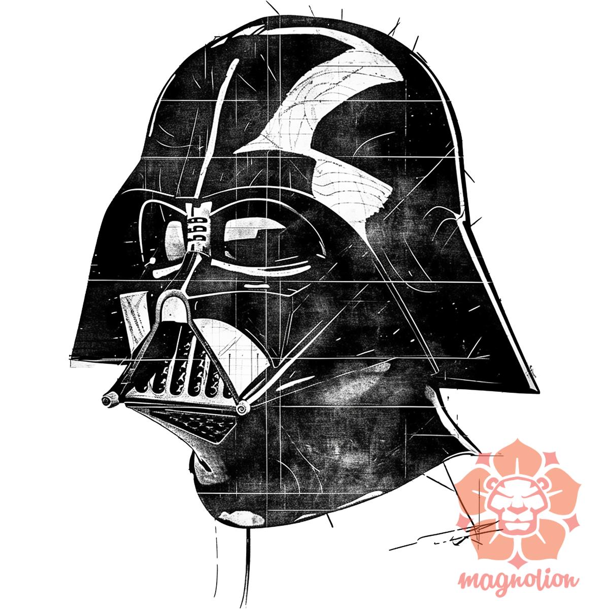 Vader sapka szkeccs v3 egyedi  pulóver 