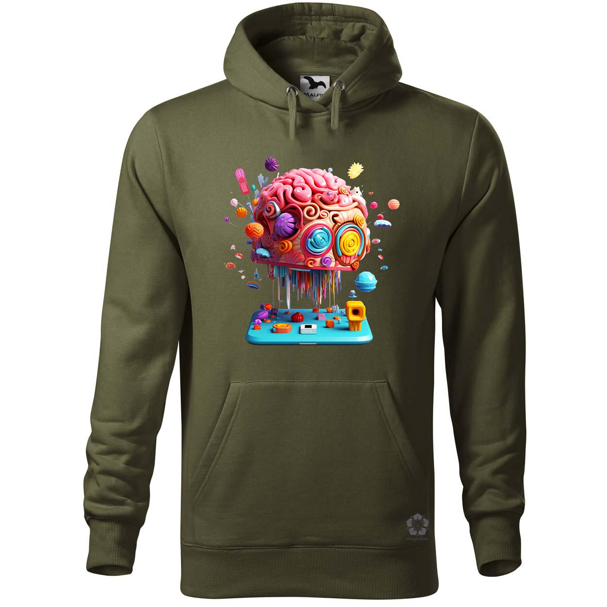 3D agy v2 egyedi  pulóver 