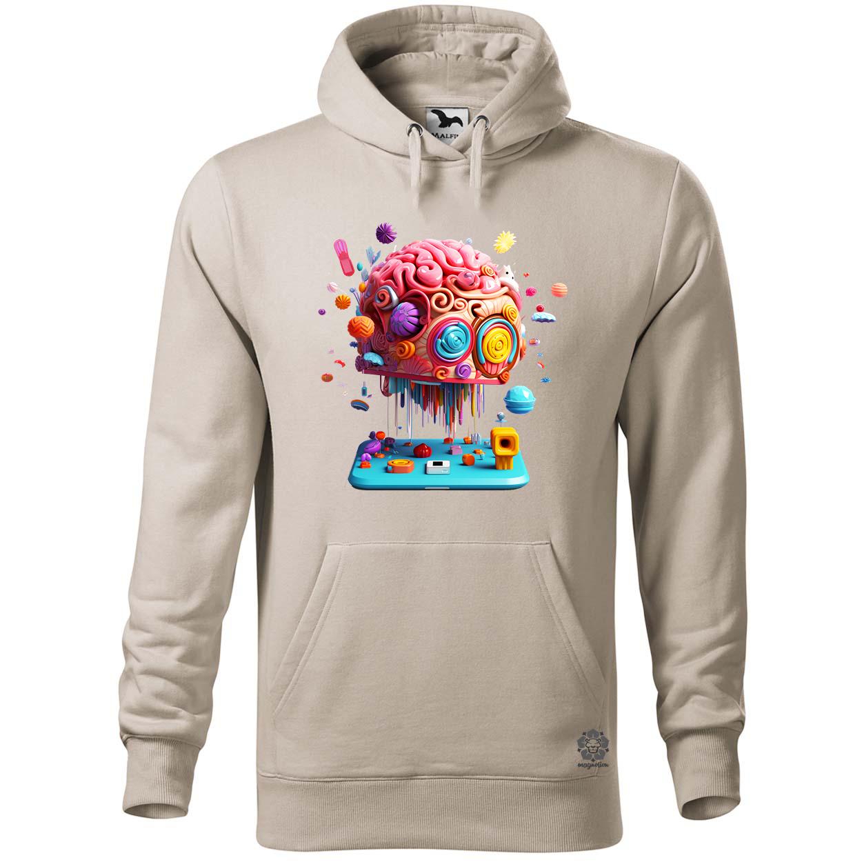 3D agy v2 egyedi  pulóver 