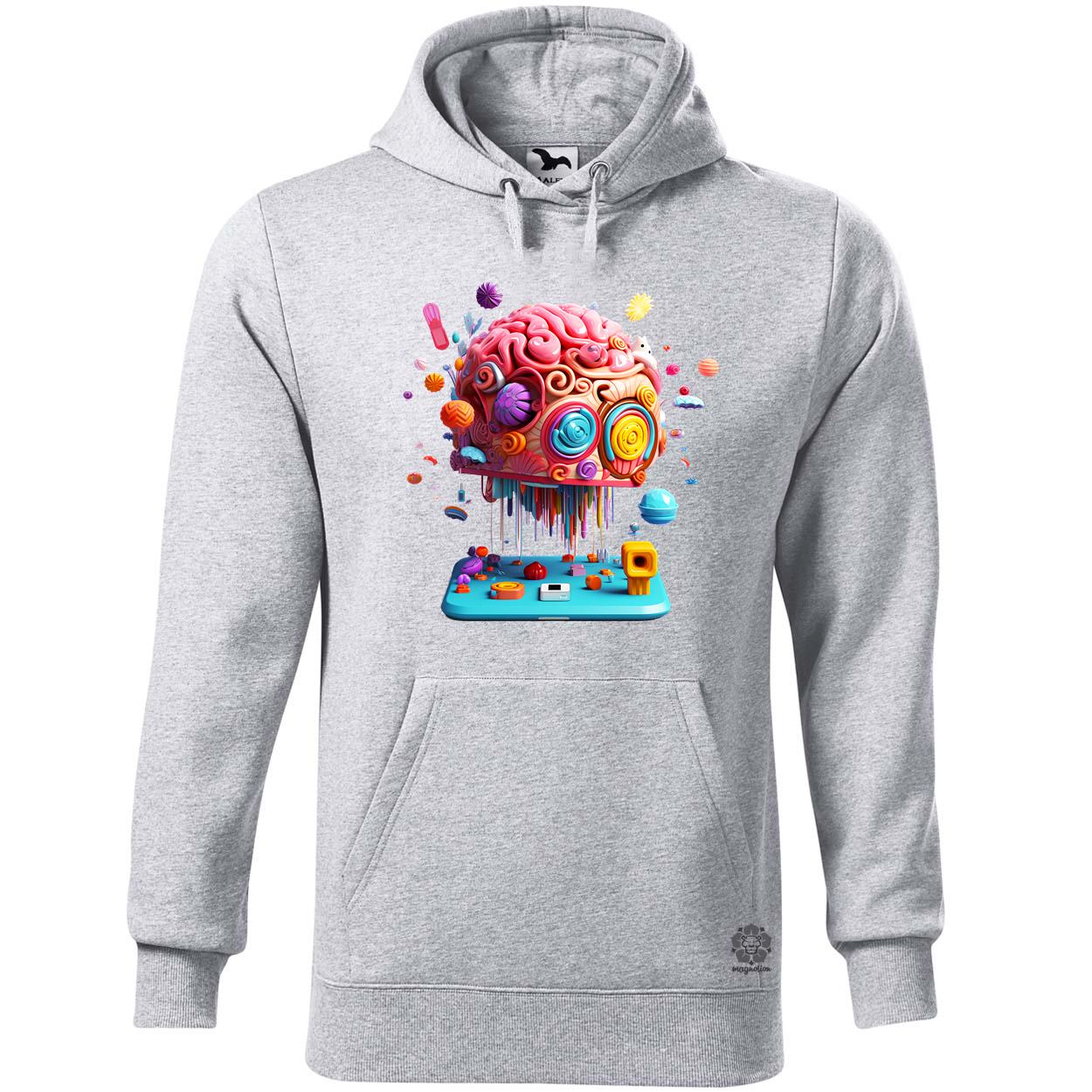3D agy v2 egyedi  pulóver 