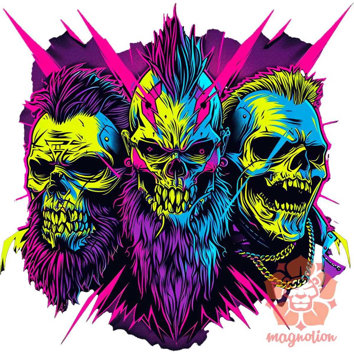 Deathcore metal v8 egyedi póló 