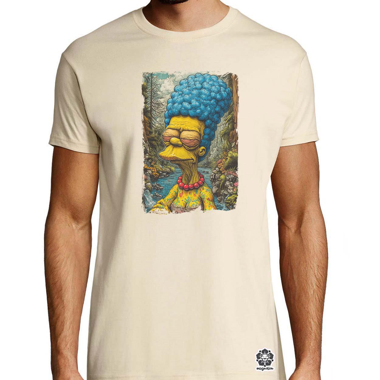 Marge fanart egyedi póló 