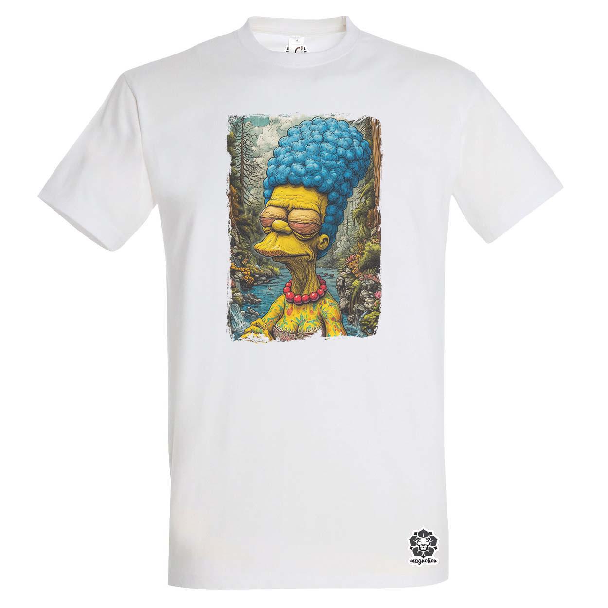 Marge fanart egyedi póló 