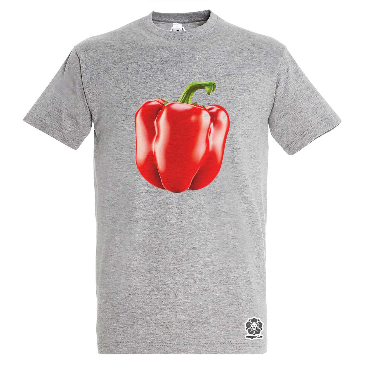 Piros édes paprika egyedi póló 