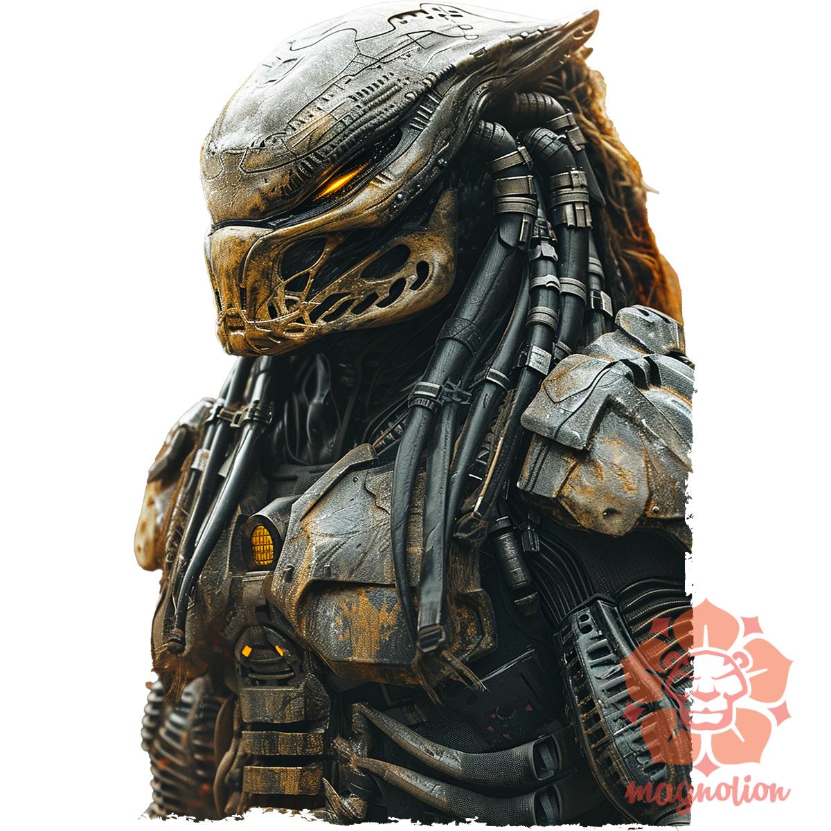 Predator fanart v4 egyedi póló 
