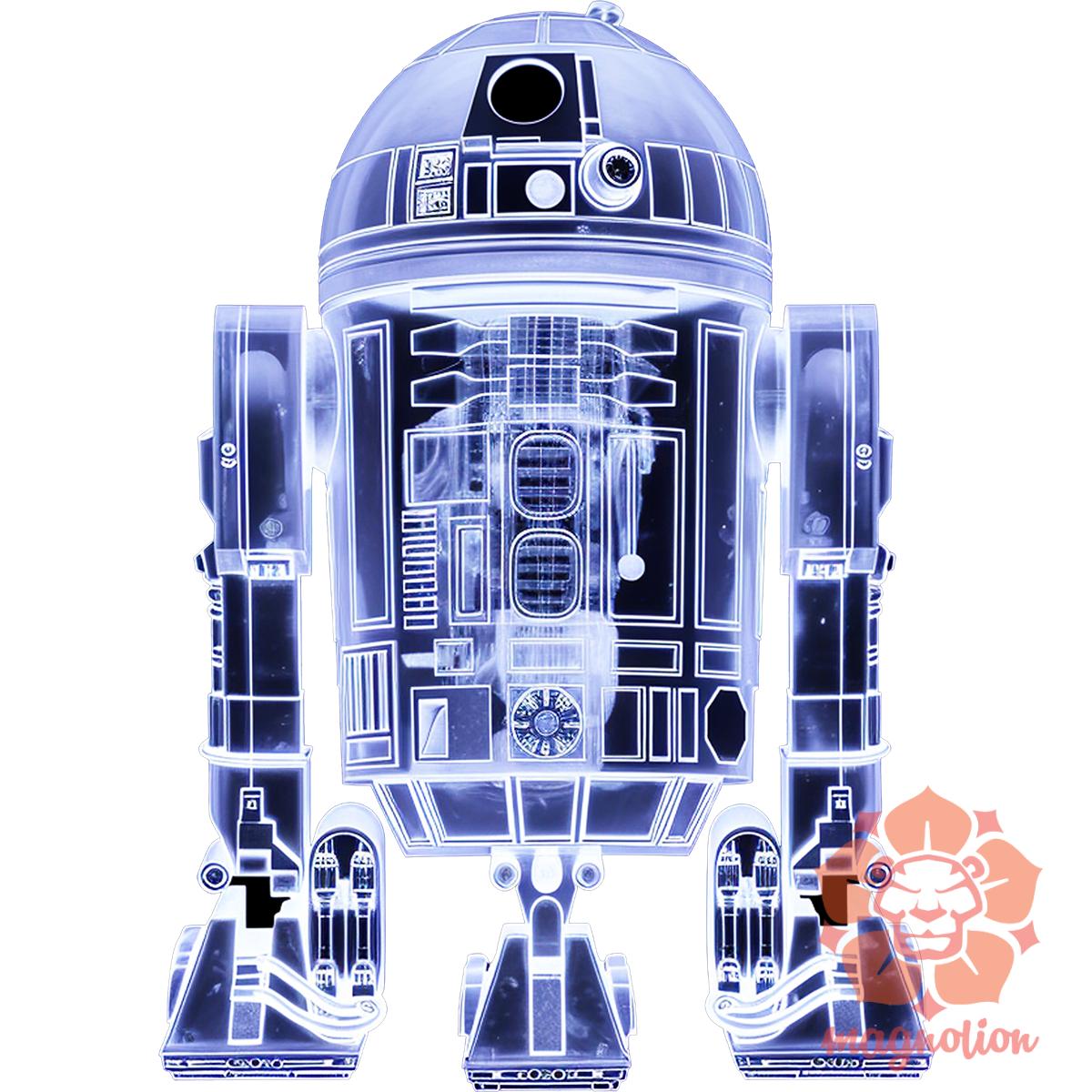 R2-D2 röntgen v1 egyedi póló 