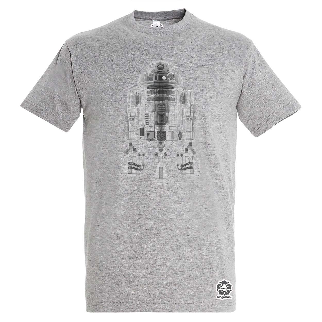 R2-D2 röntgen v3 egyedi póló 