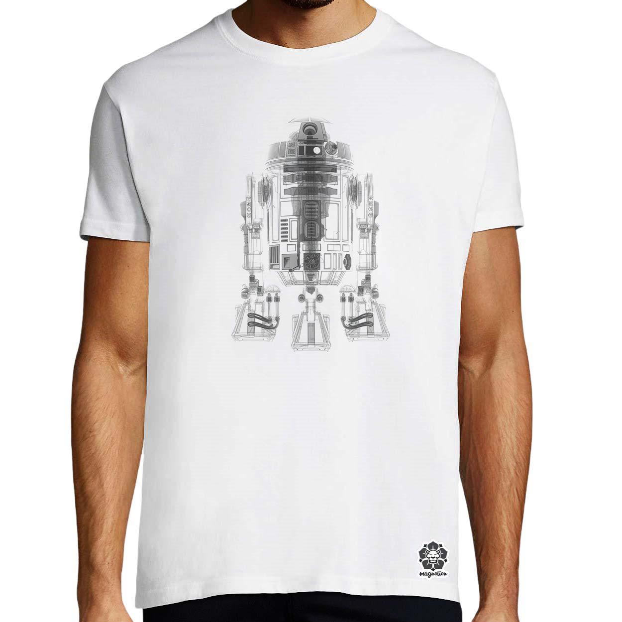 R2-D2 röntgen v3 egyedi póló 