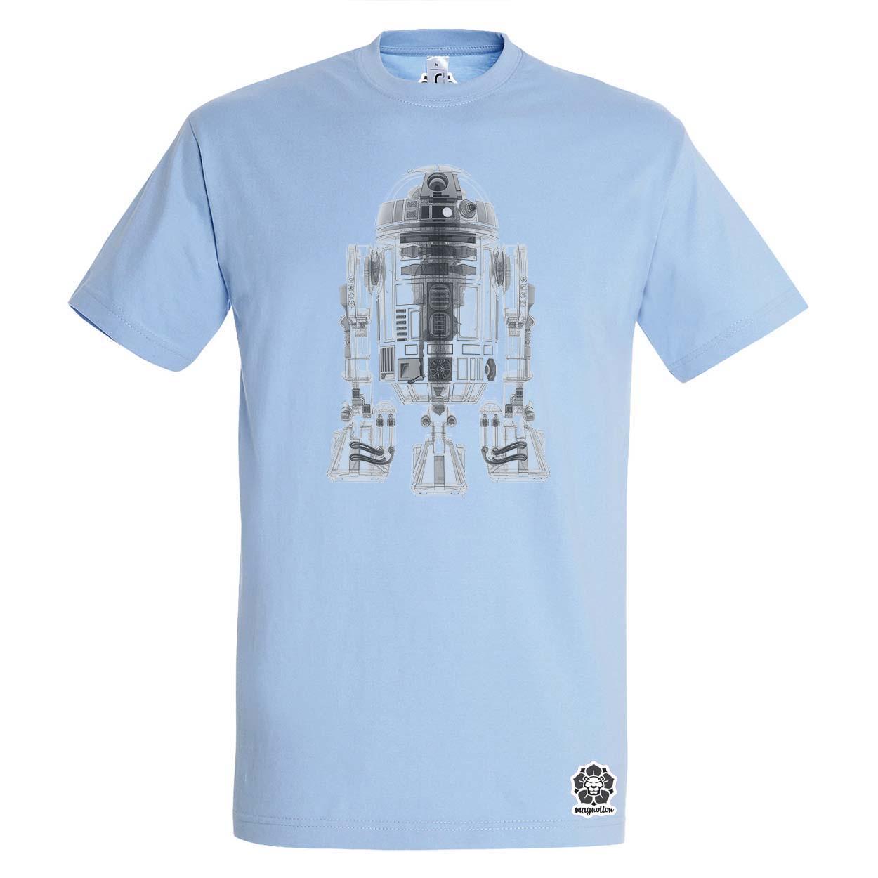 R2-D2 röntgen v3 egyedi póló 