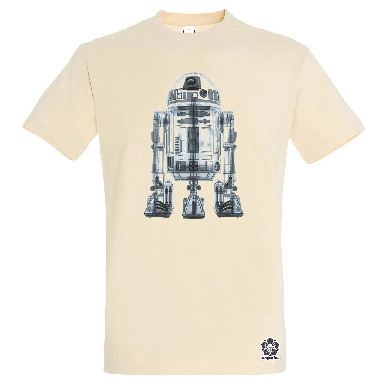 R2-D2 röntgen v4 egyedi póló 