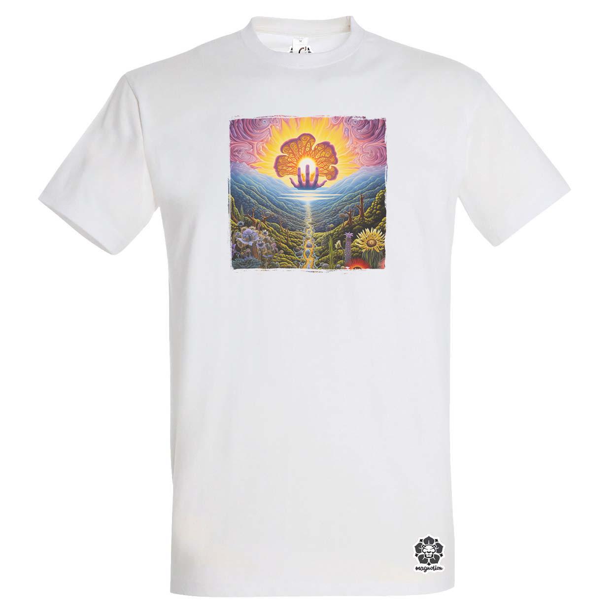 Spirituális ébredés v11 egyedi póló 