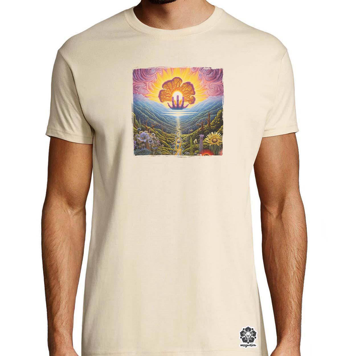 Spirituális ébredés v11 egyedi póló 