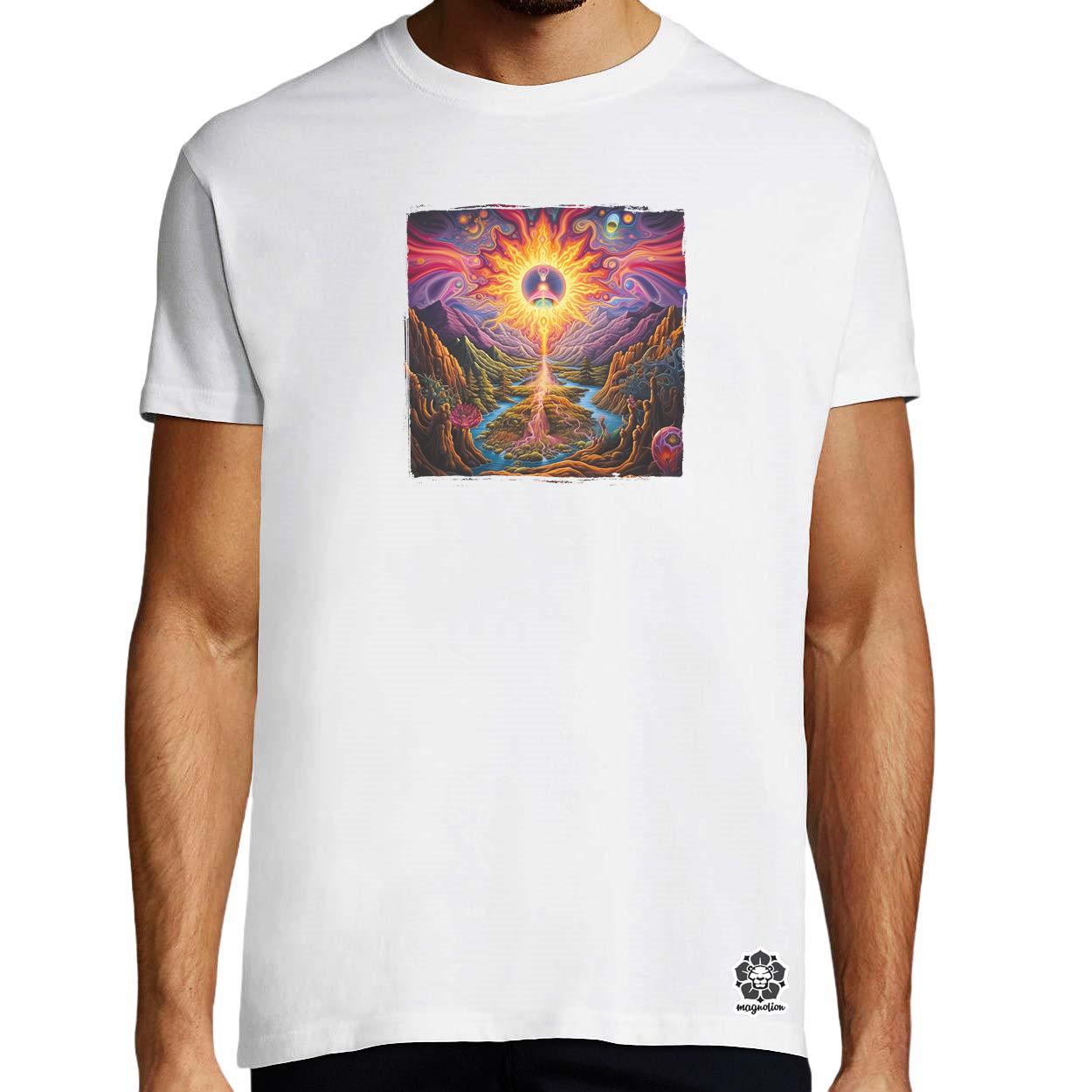 Spirituális ébredés v13 egyedi póló 