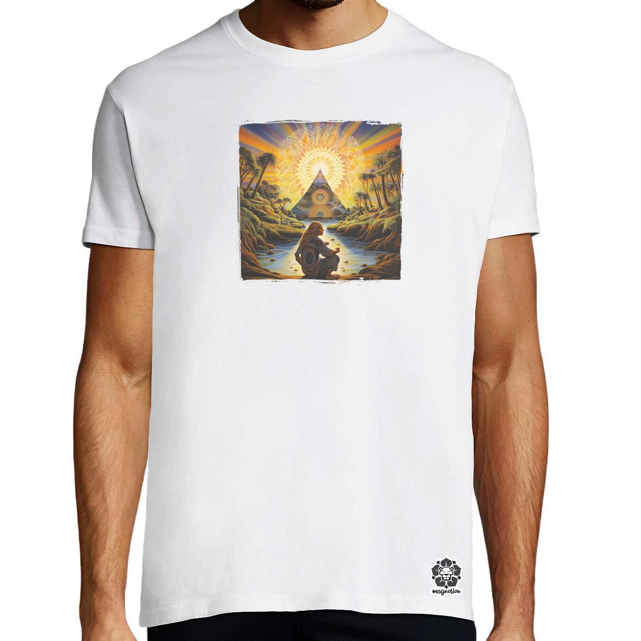 Spirituális ébredés v18 egyedi póló 