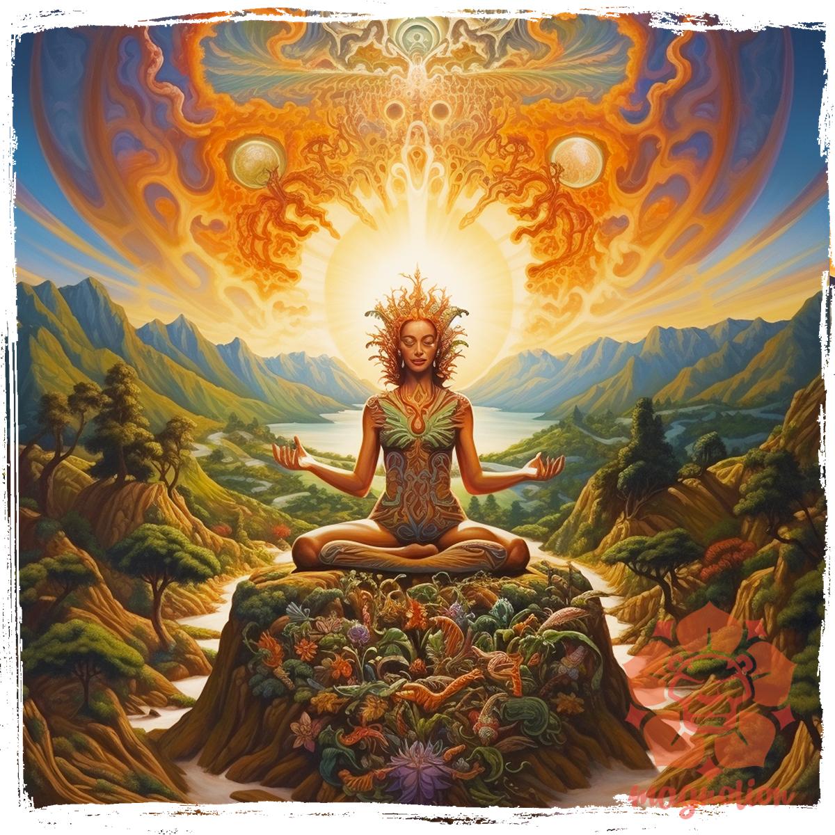 Spirituális ébredés v19 egyedi póló 