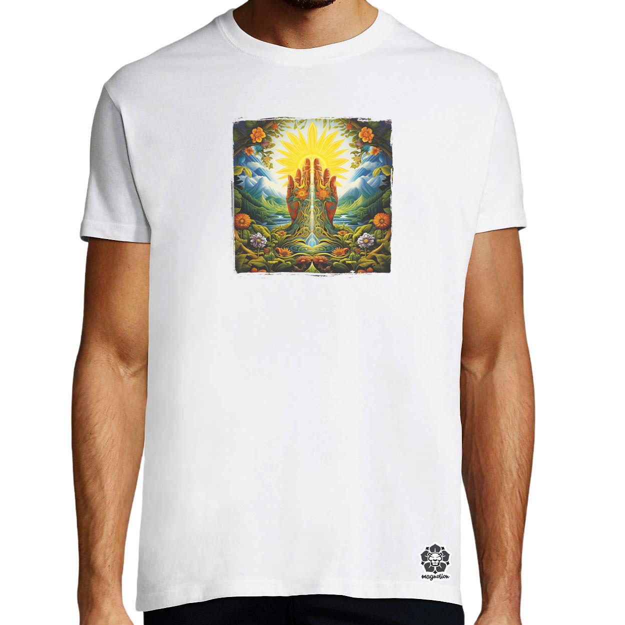 Spirituális ébredés v5 egyedi póló 