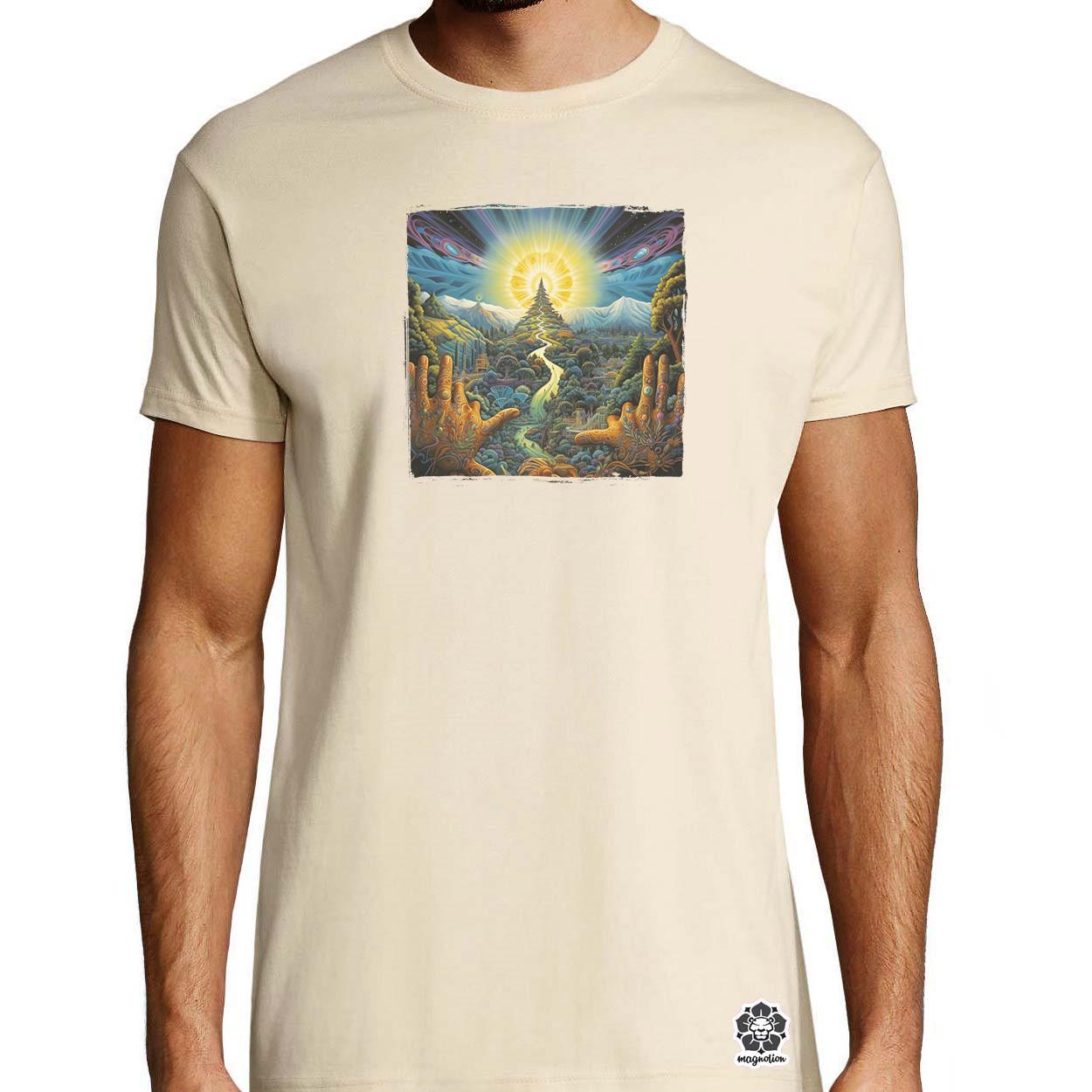 Spirituális ébredés v7 egyedi póló 