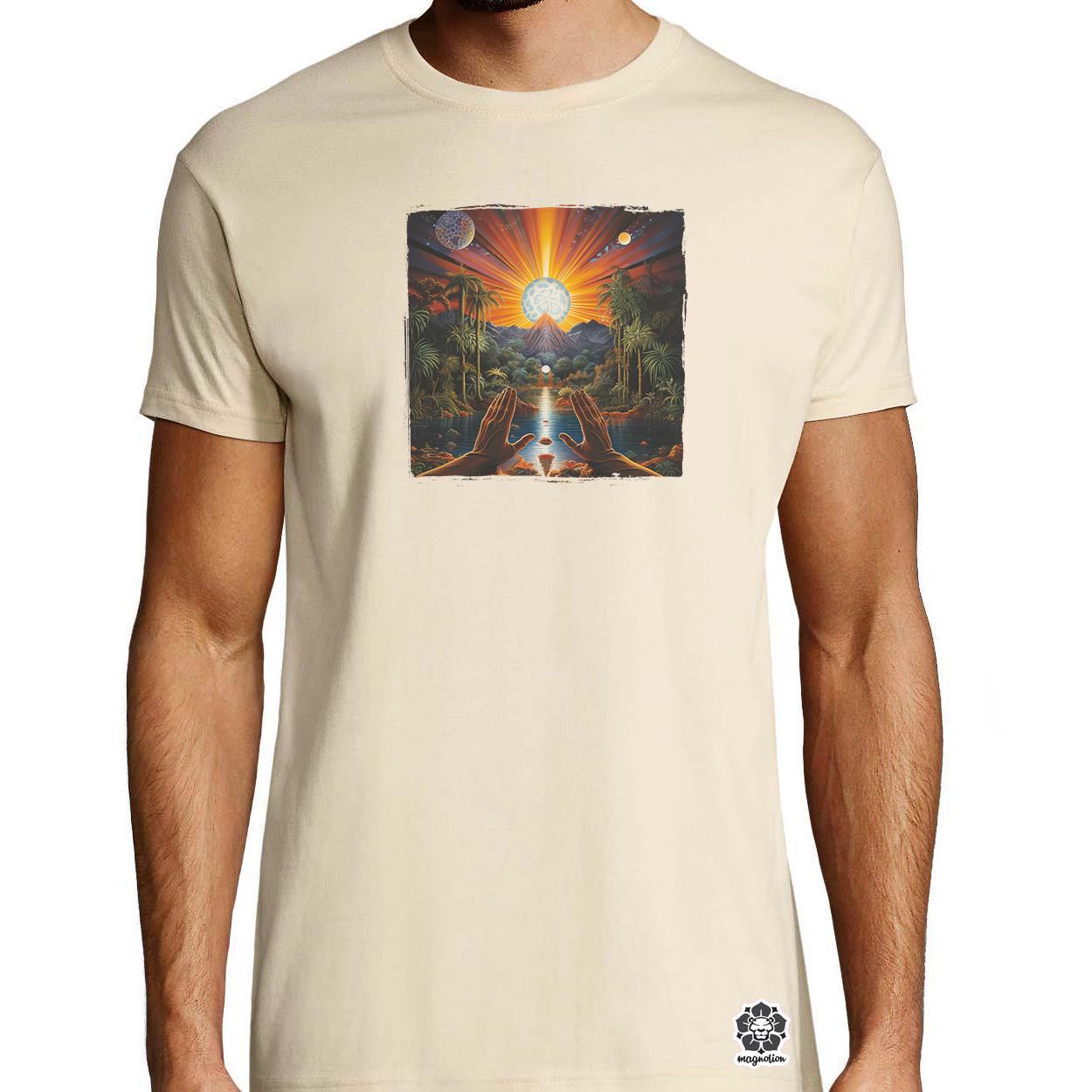 Spirituális ébredés v8 egyedi póló 