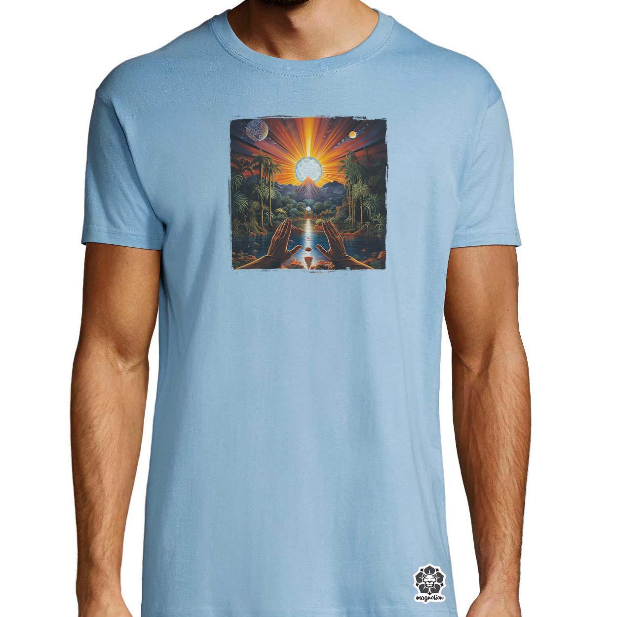 Spirituális ébredés v8 egyedi póló 