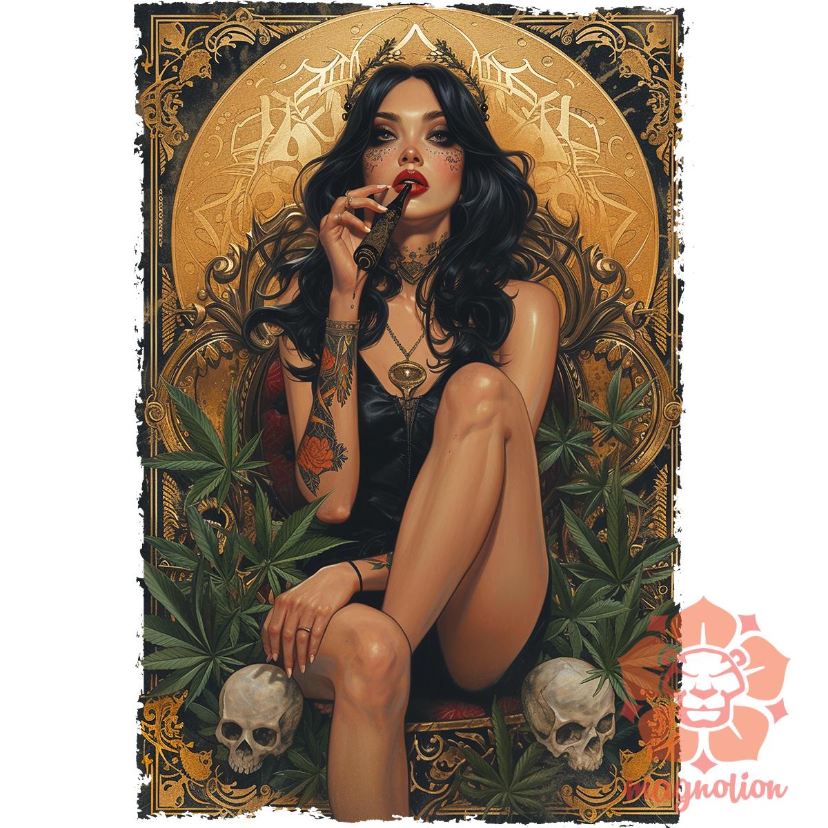 Tarot a gonosz v6 egyedi póló 