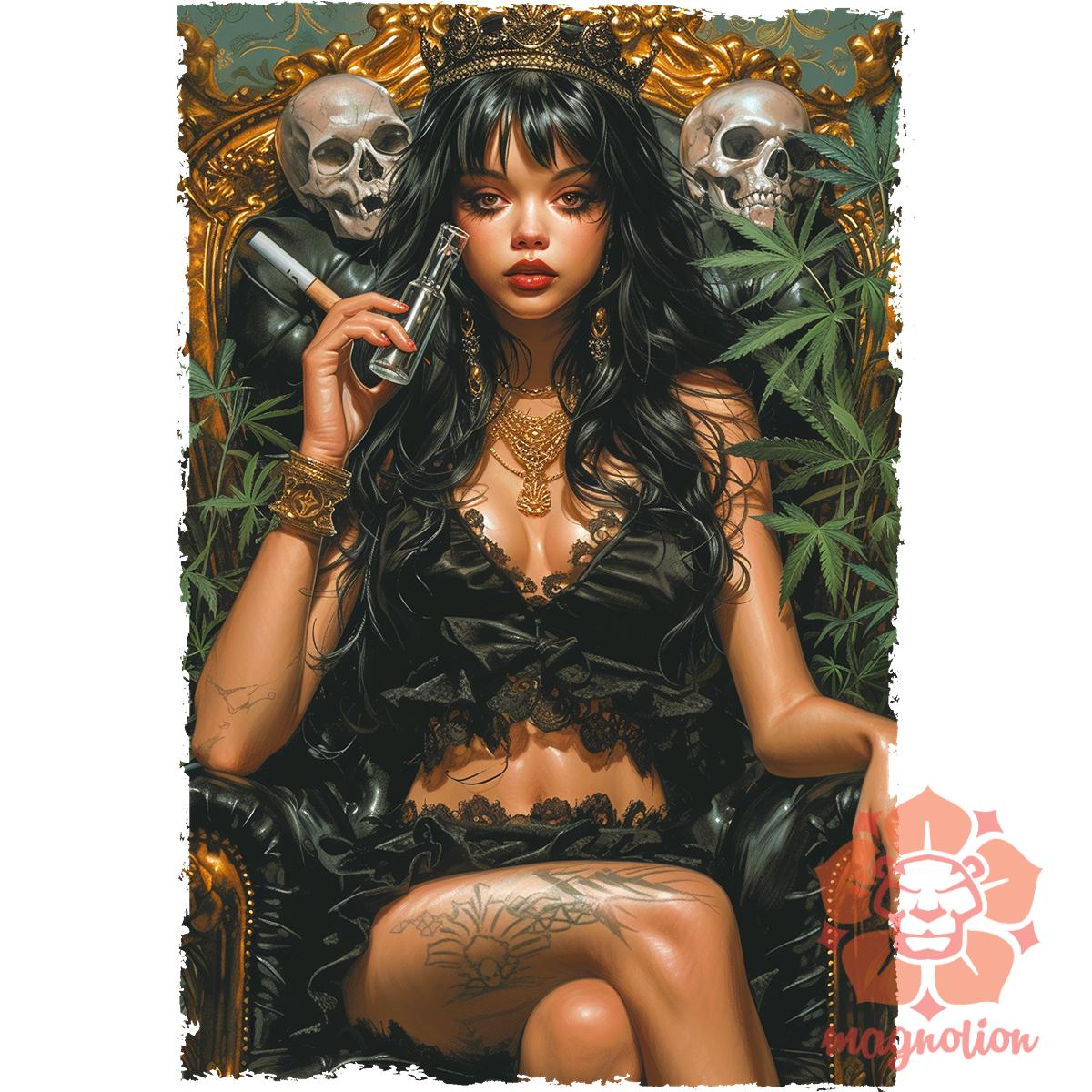Tarot a gonosz v7 egyedi póló 