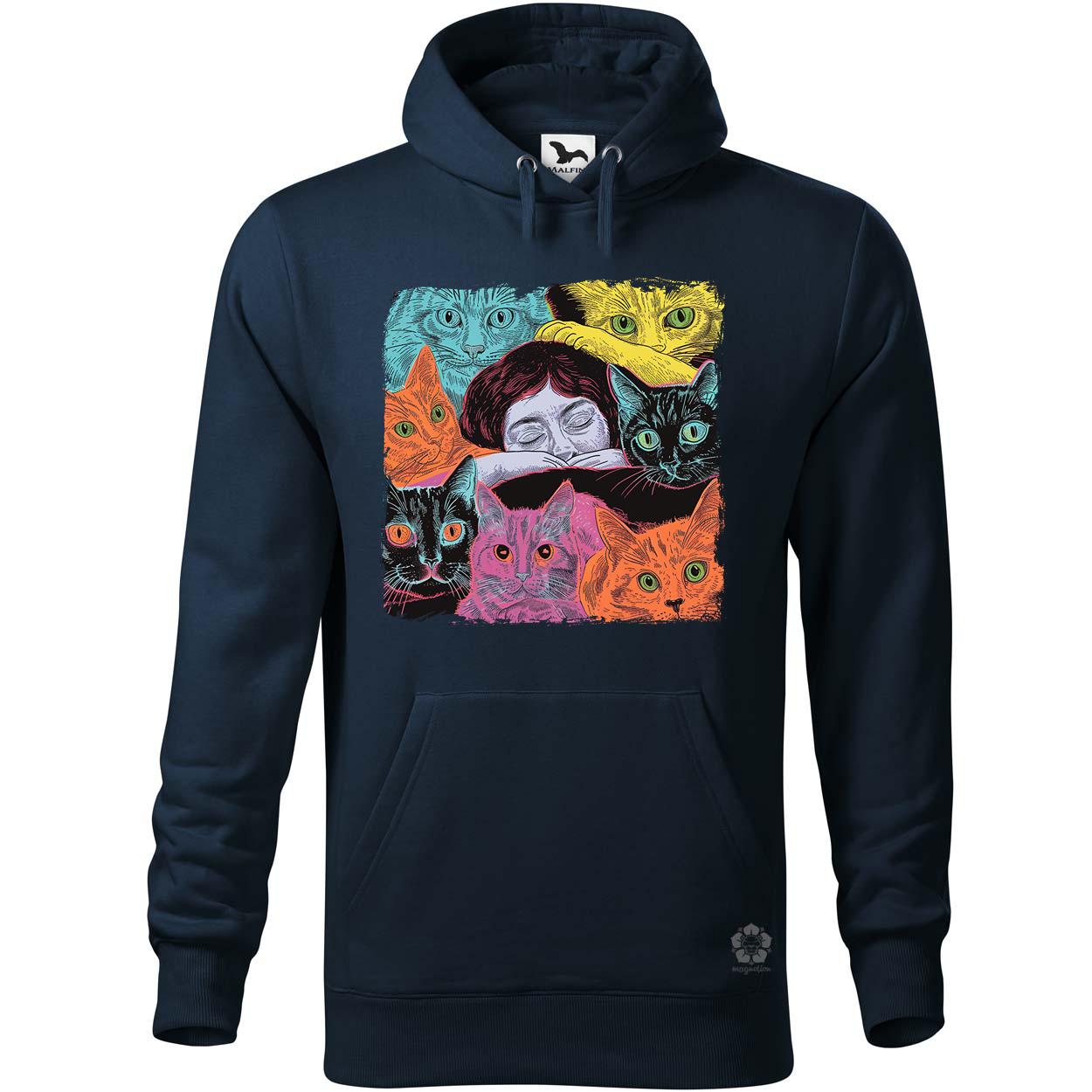 Cica téboly v5 egyedi  pulóver 