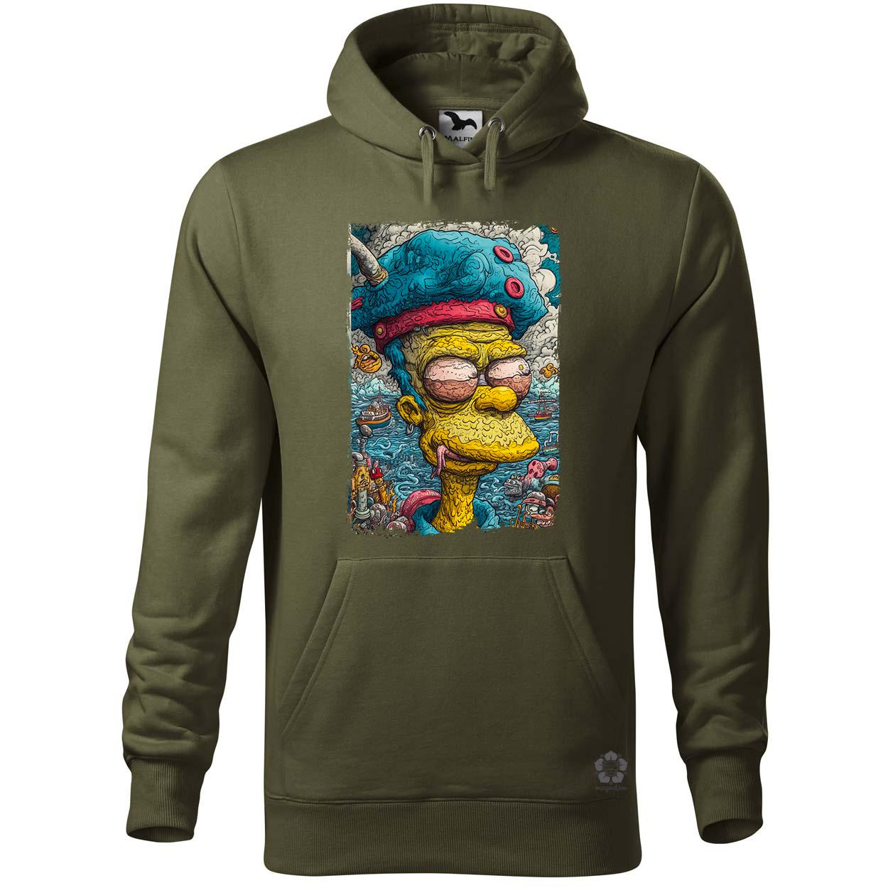 Homér fanart v4 egyedi  pulóver 