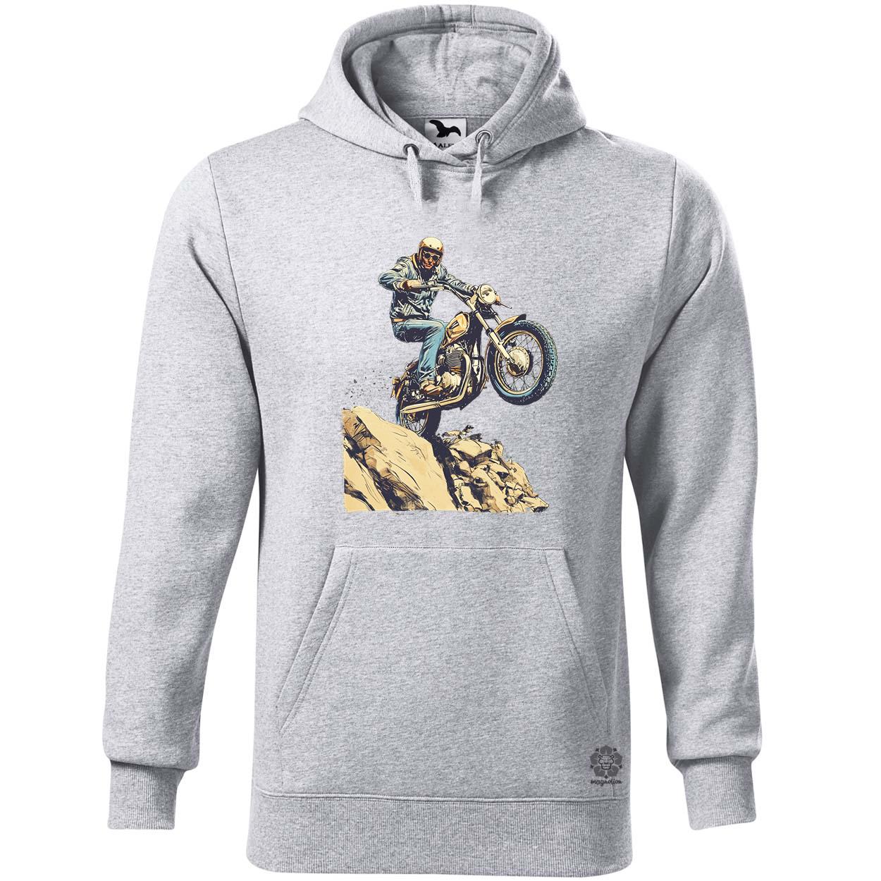 Motocross v8 egyedi  pulóver 