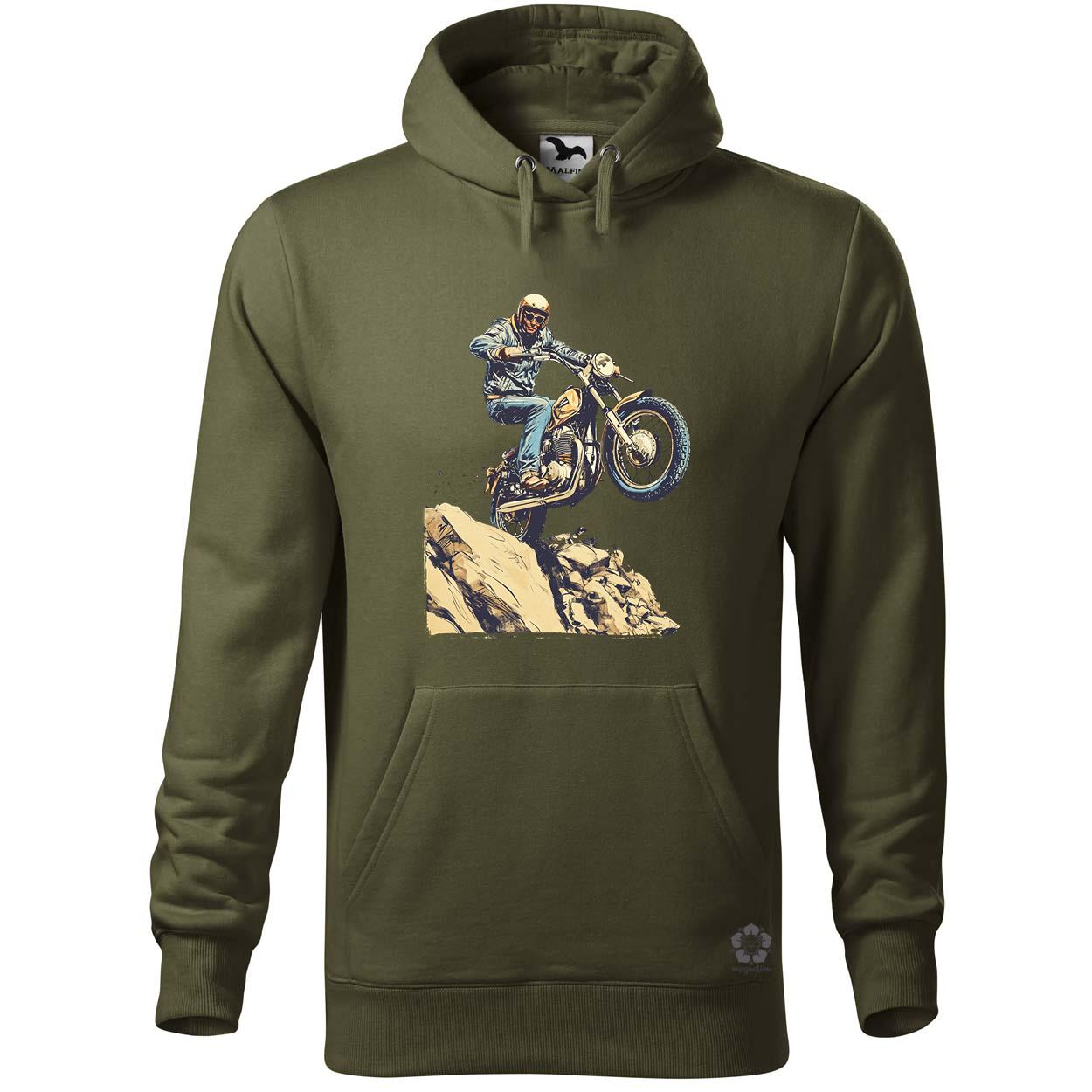 Motocross v8 egyedi  pulóver 