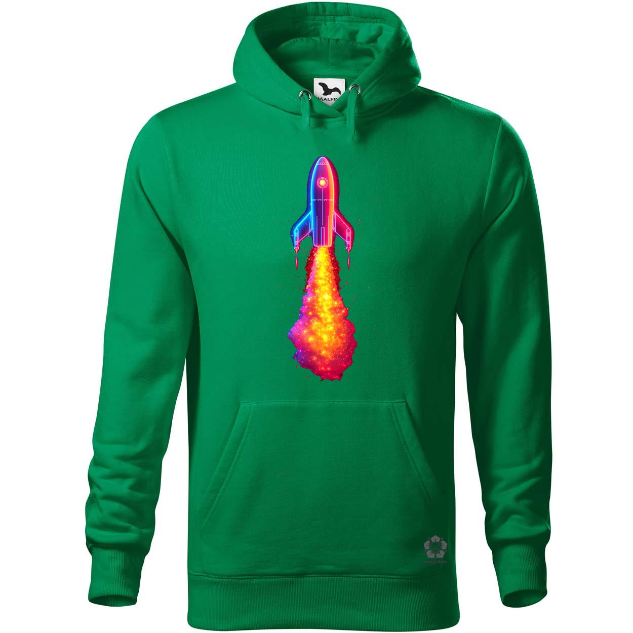 neon rakéta kilövés v1 egyedi  pulóver 