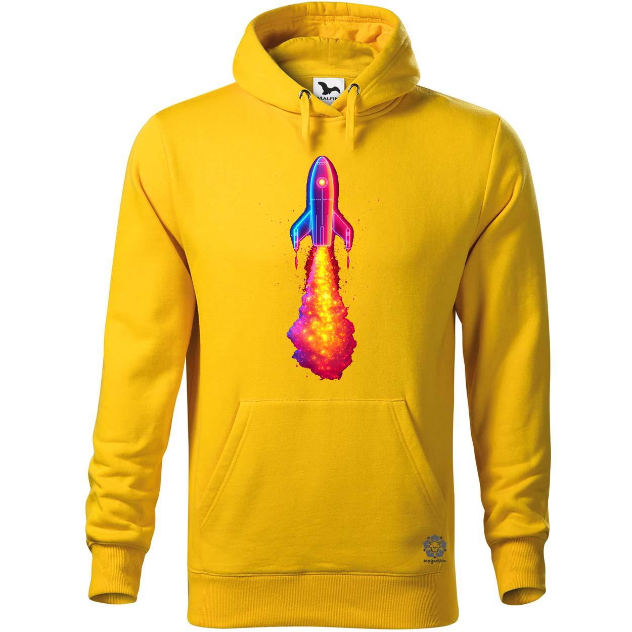 neon rakéta kilövés v1 egyedi  pulóver 
