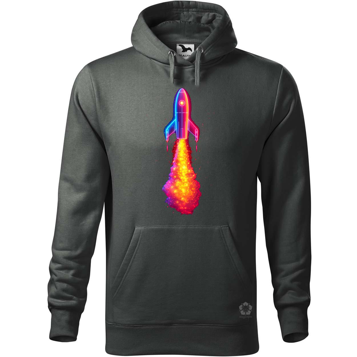 neon rakéta kilövés v1 egyedi  pulóver 