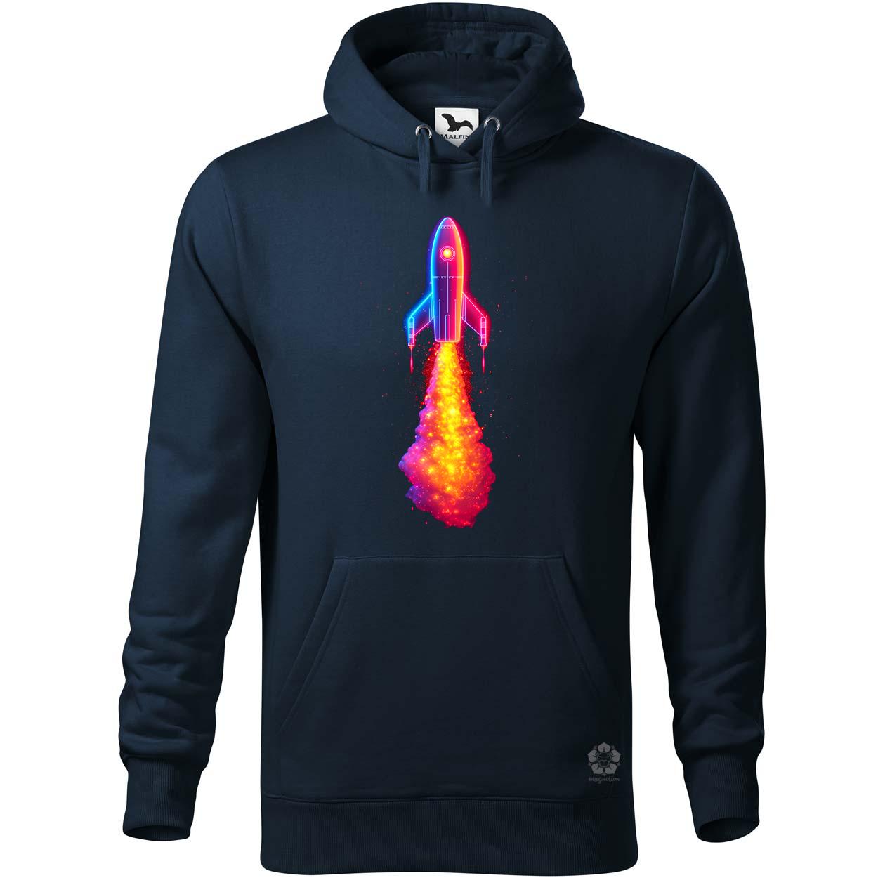 neon rakéta kilövés v1 egyedi  pulóver 