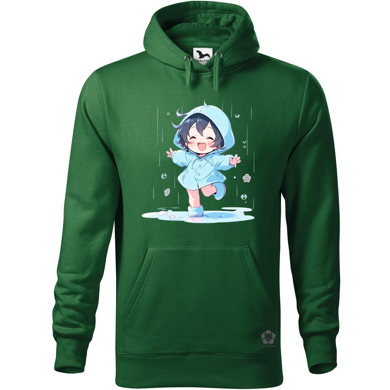 Chibi lány esőben táncol v4 egyedi  pulóver 