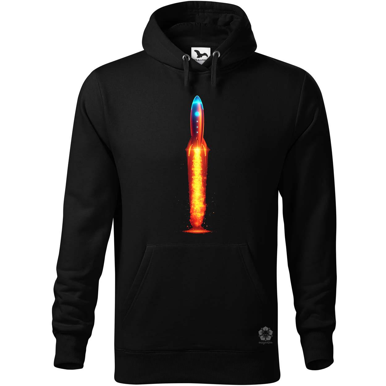 neon rakéta kilövés v3 egyedi  pulóver 