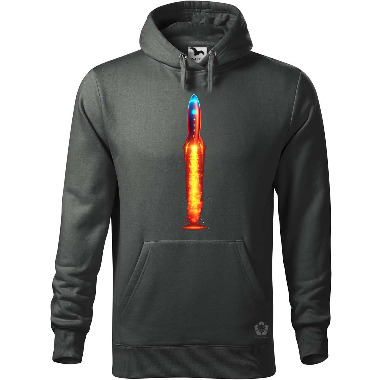 neon rakéta kilövés v3 egyedi  pulóver 