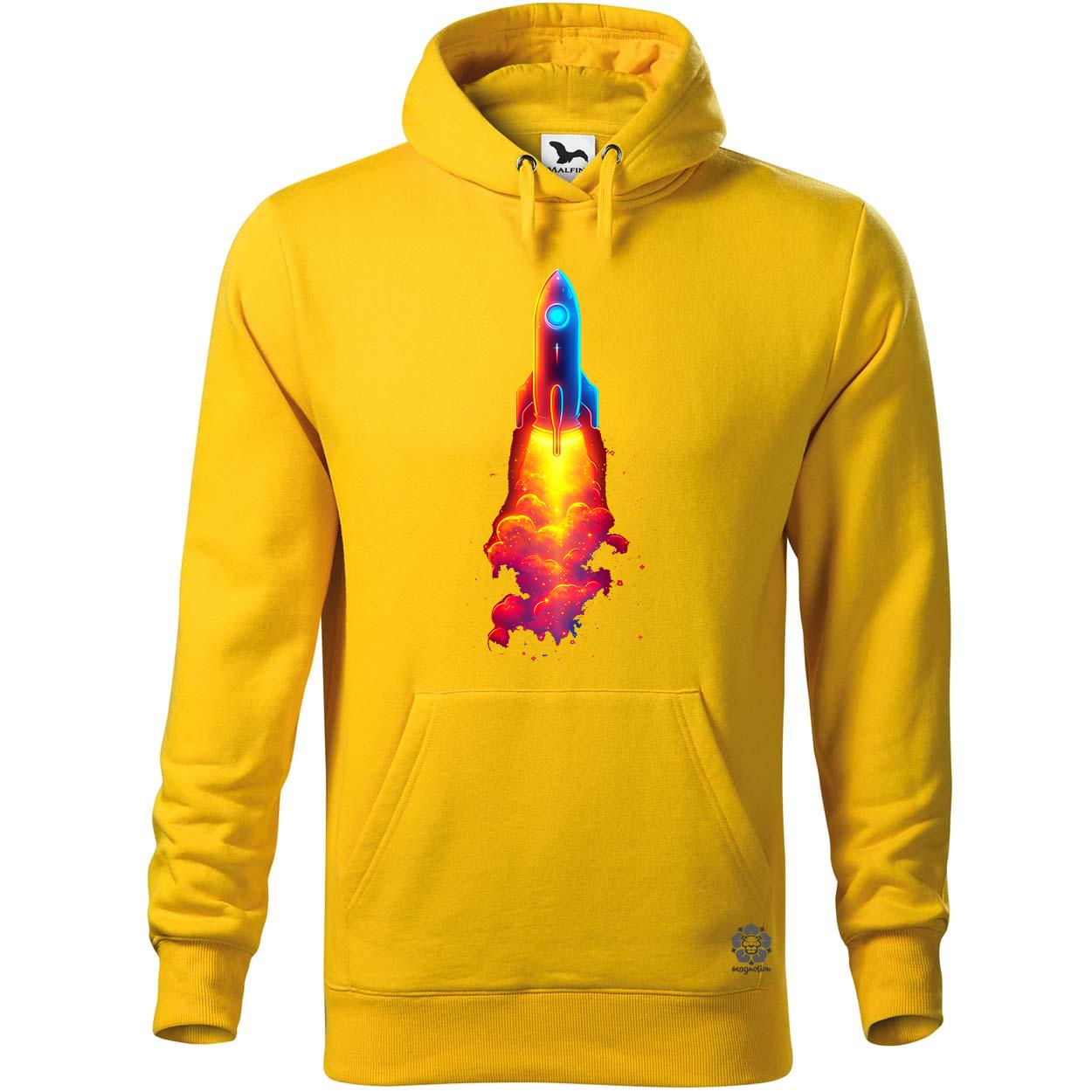 neon rakéta kilövés v7 egyedi  pulóver 