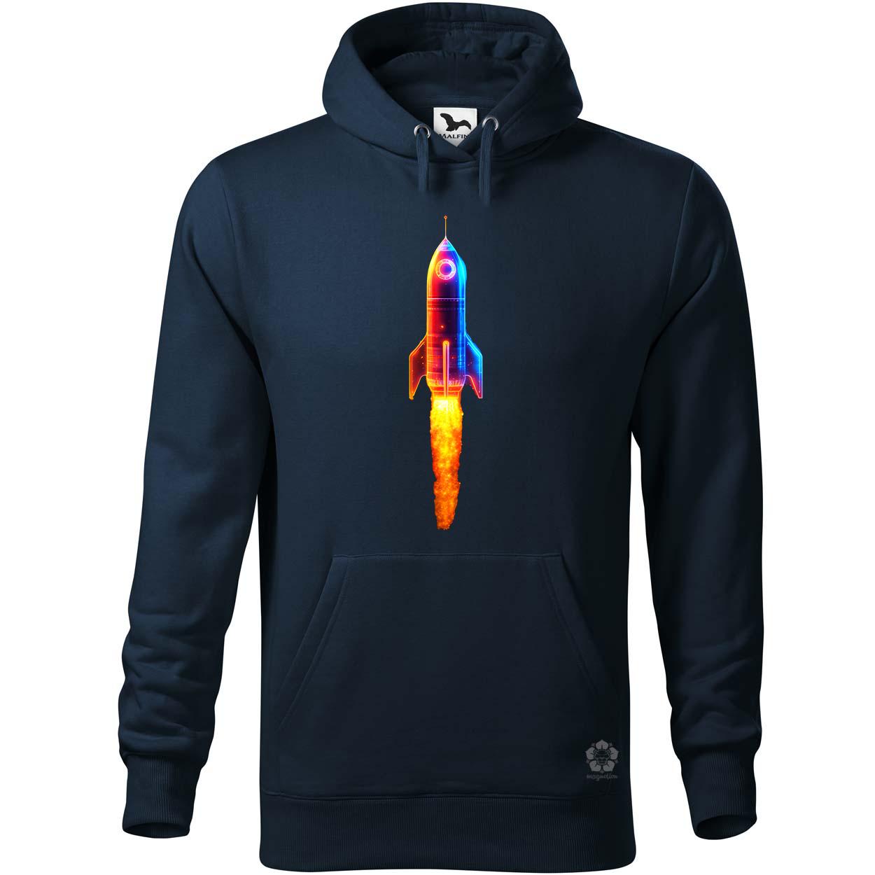 neon rakéta kilövés v8 egyedi  pulóver 