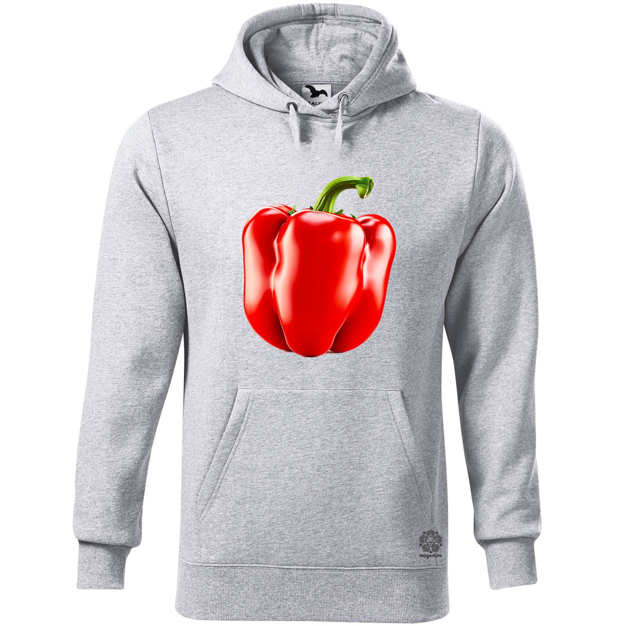 Piros édes paprika egyedi  pulóver 