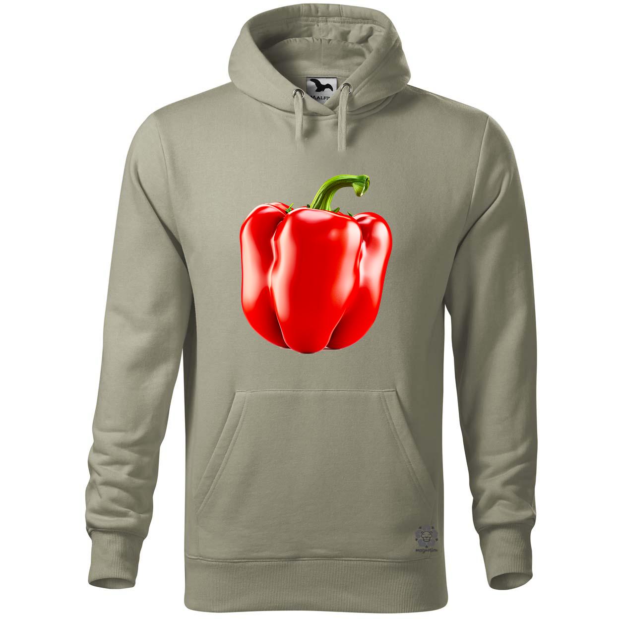 Piros édes paprika egyedi  pulóver 
