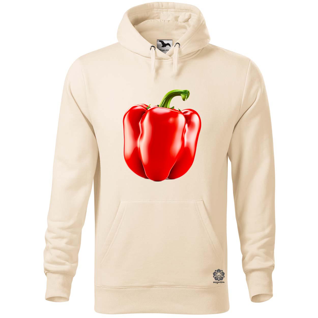 Piros édes paprika egyedi  pulóver 