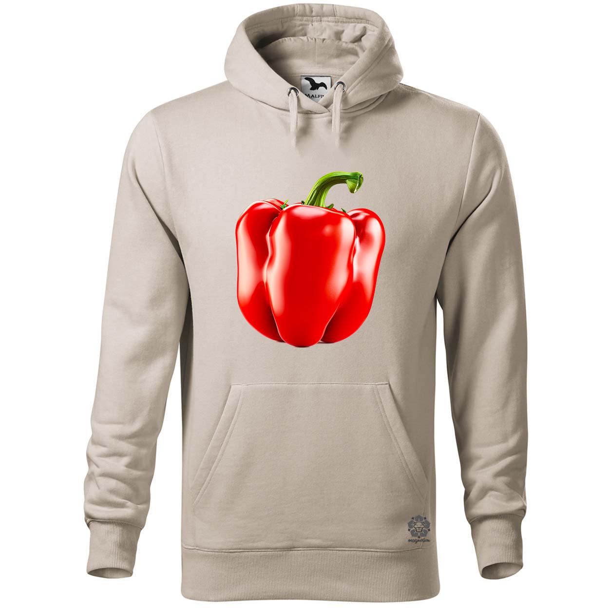 Piros édes paprika egyedi  pulóver 