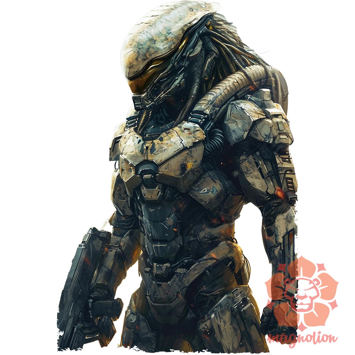 Predator fanart v1 egyedi  pulóver 