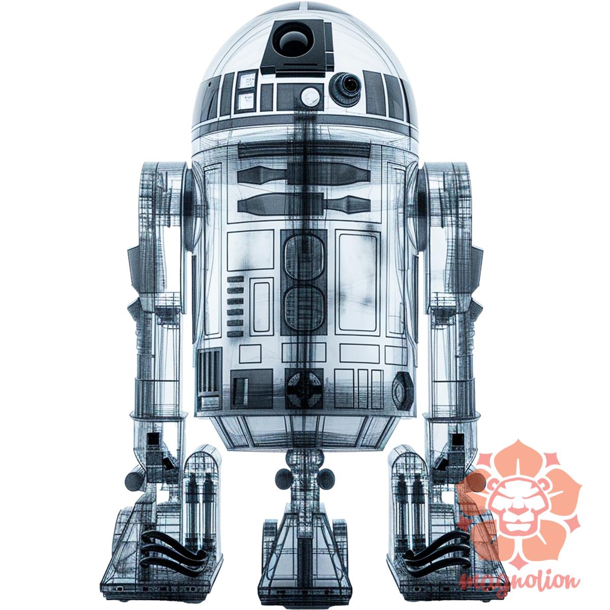 R2-D2 röntgen v4 egyedi  pulóver 